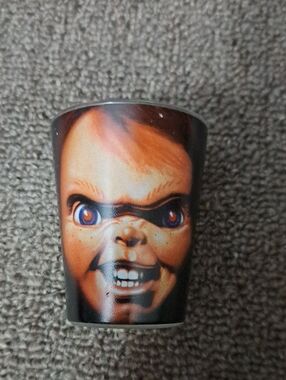Childs Play CHUCKY Shotglass!